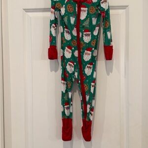 Little Sleepies Zippy in Cookies for Santa Print